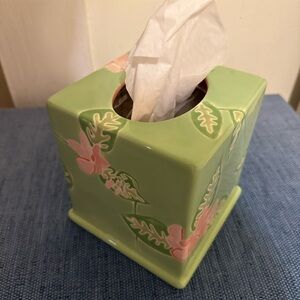 Vintage lily pulitzer tissue box